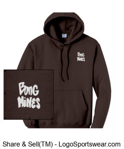 Port & Company Adult Core Fleece Pullover Hooded Sweatshirt Design Zoom